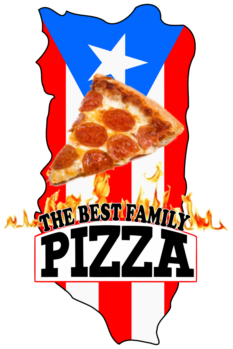 The Best Family Pizza logo