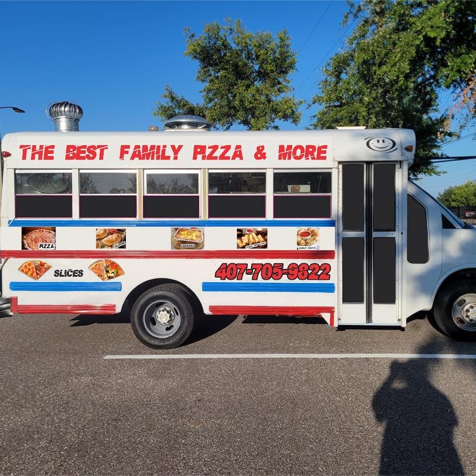 The Best Family Pizza food truck